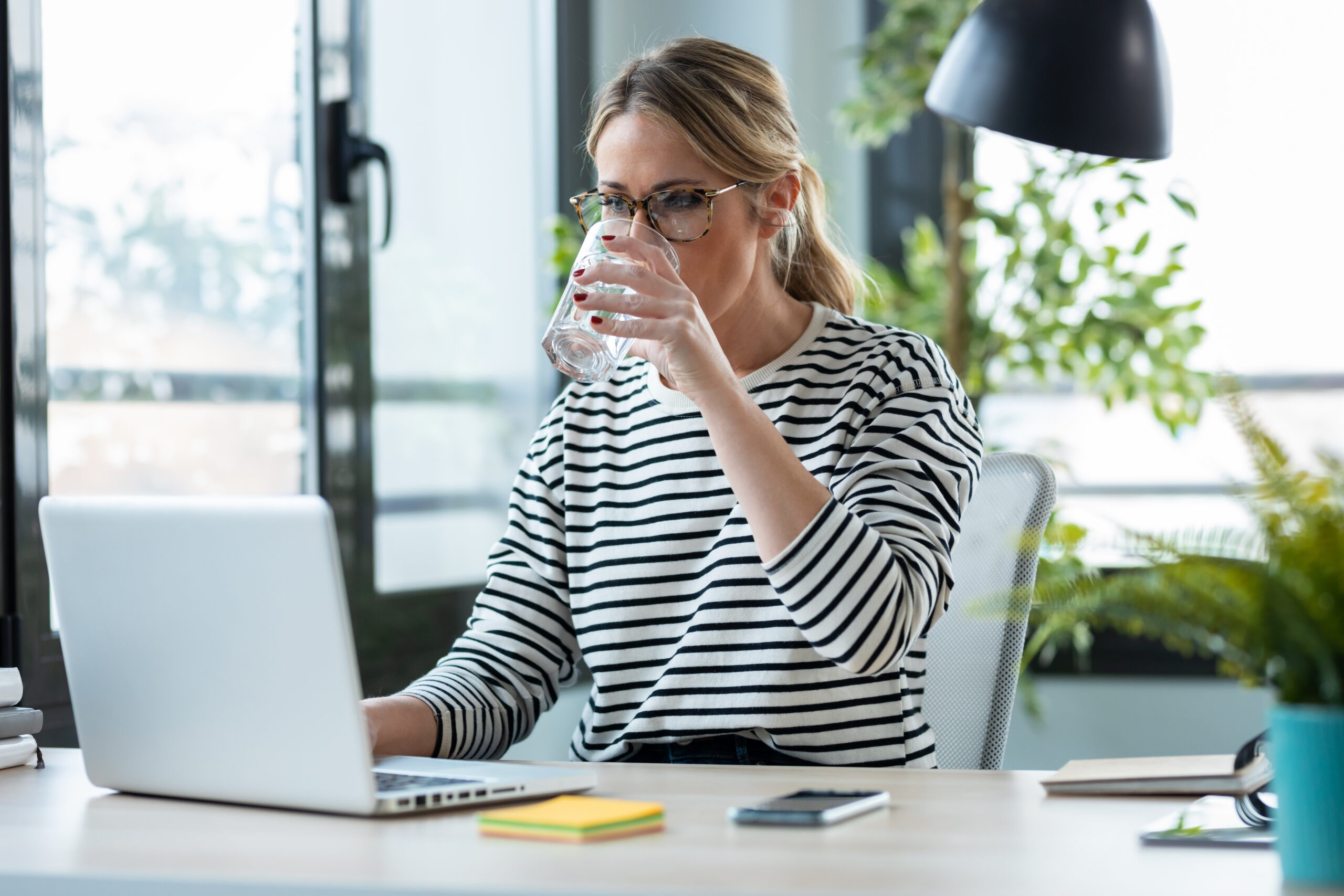 Stay hydrated at work